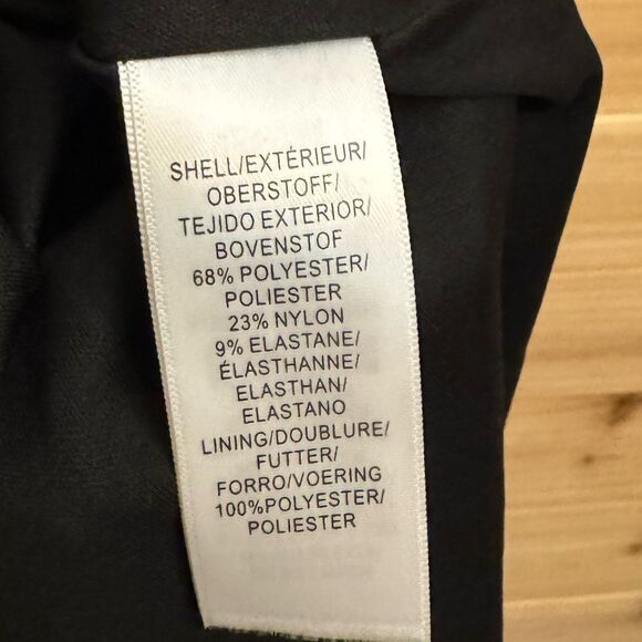 Adrianna Papell Size 12 Velvet Leopard Print Black High Neck Mini Dress - Picture 15 of 16